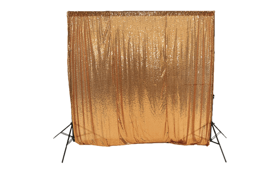 gold sequin backdrop