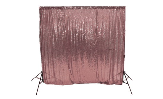 pink sequin backdrop