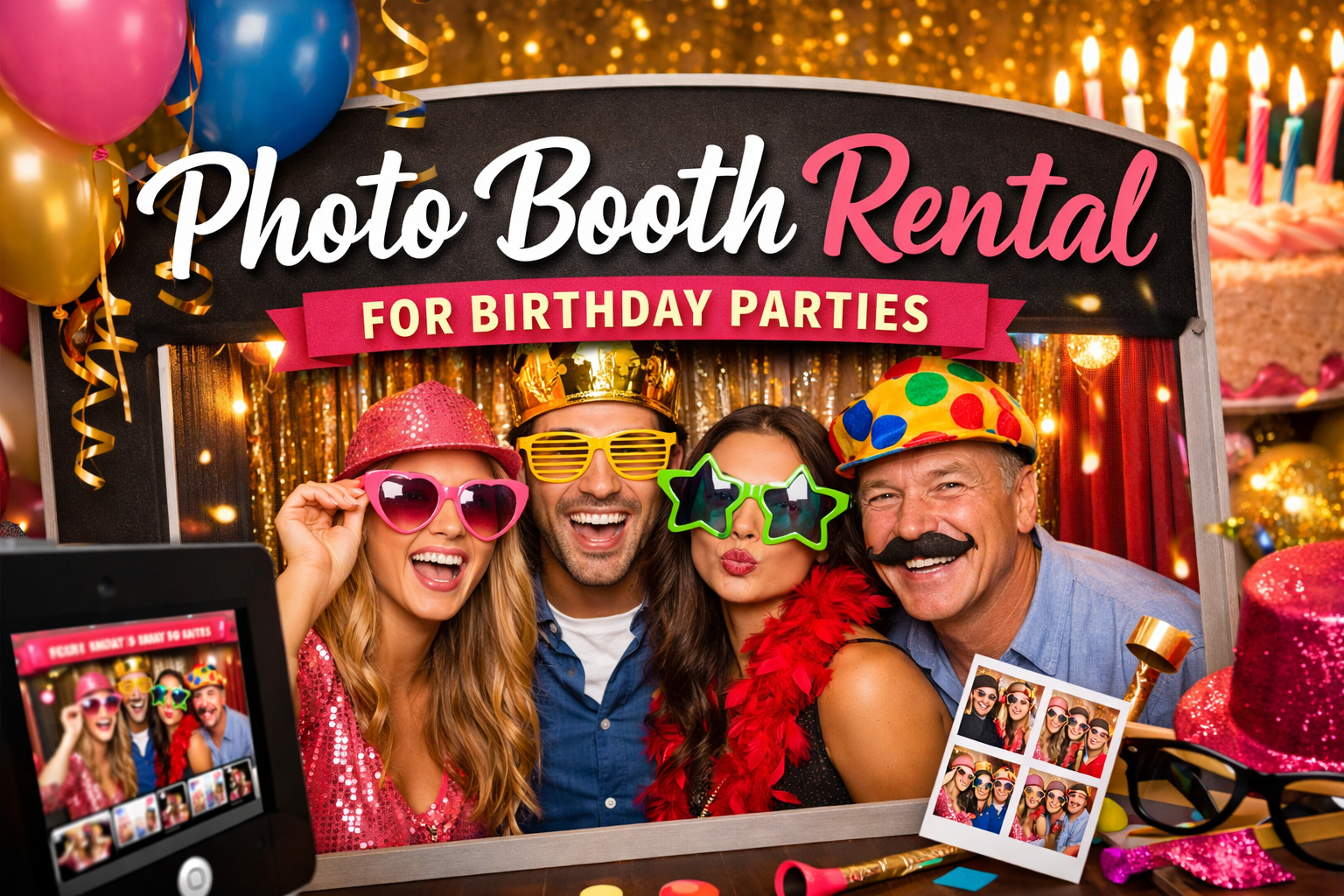photo booth rental birthday parties