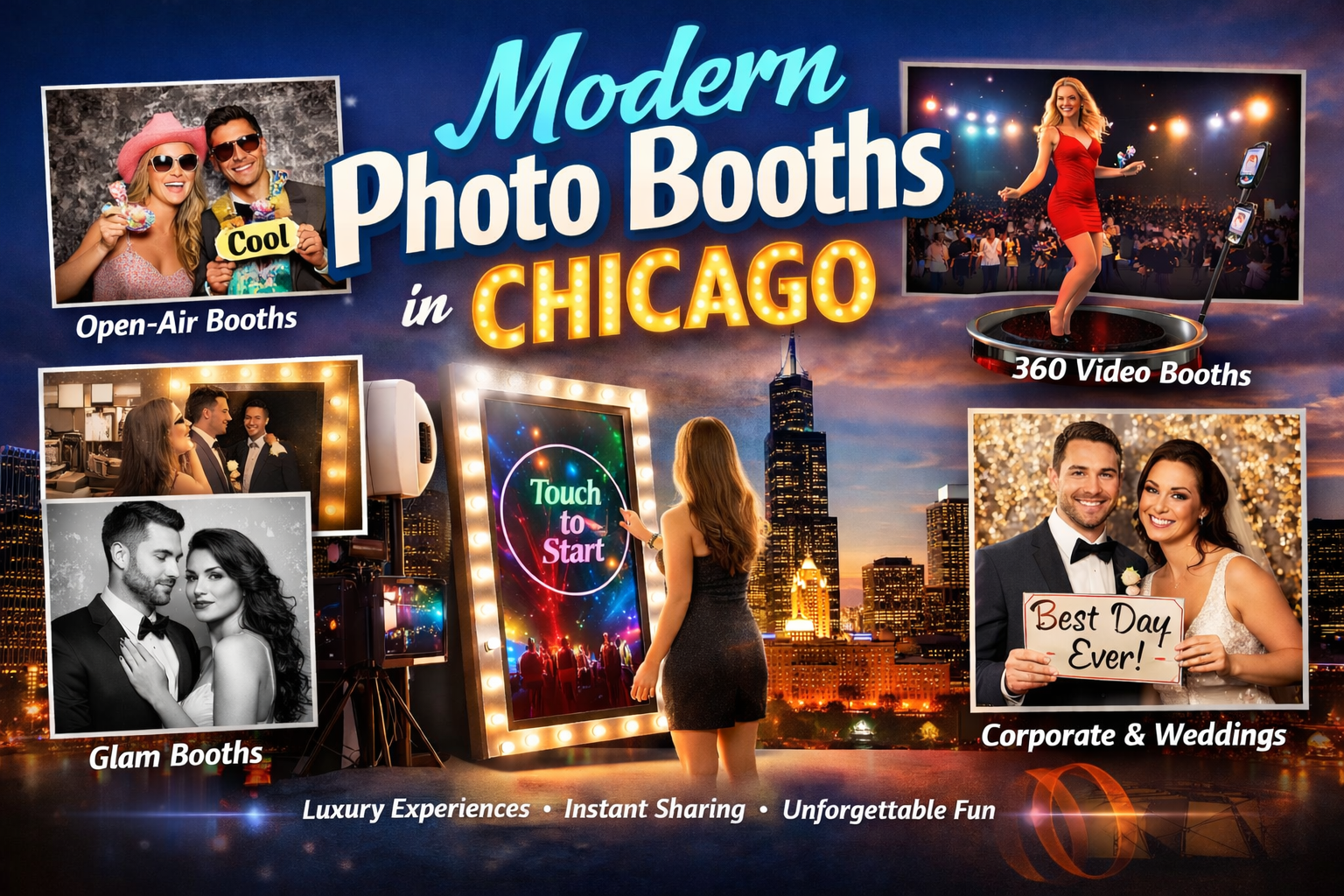 modern photo booths chicago