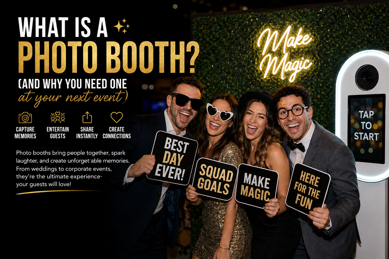 what is a photo booth and why you need one at your next event