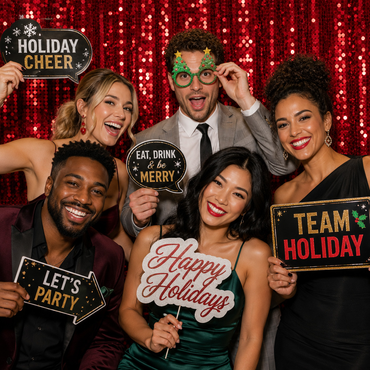 photo booth rental holiday party