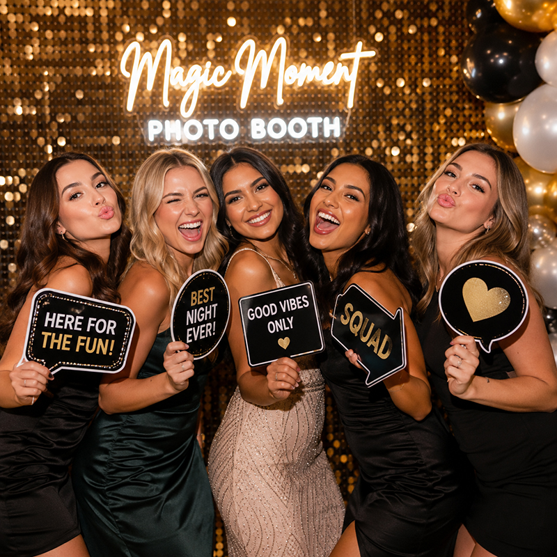 social event photo booth parties